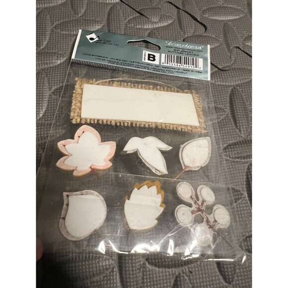 JOLEE'S Boutique Stickers Autumn Leaves 3D Jolees SPJB031 Leaf Fall Festival Vtg - Picture 3 of 3